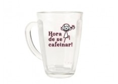 Caneca Cafeinar - Vidro 360ml