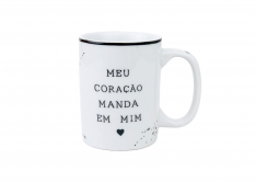 Canequinha 160ml Meu Coração Manda Em Mim