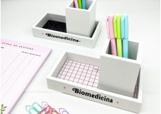 Bandeja + Porta Lápis Biomedicina 