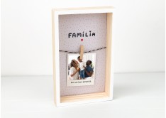 Porta Retrato Polaroid Família