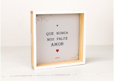 Quadrinho Que Nunca Nos Falte Amor